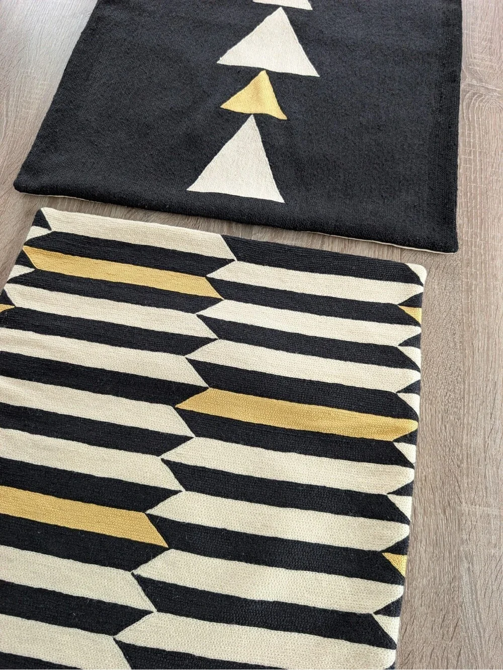 West Elm Leah Singh Cotton Wool Kilim Handmade Pillow Covers 22